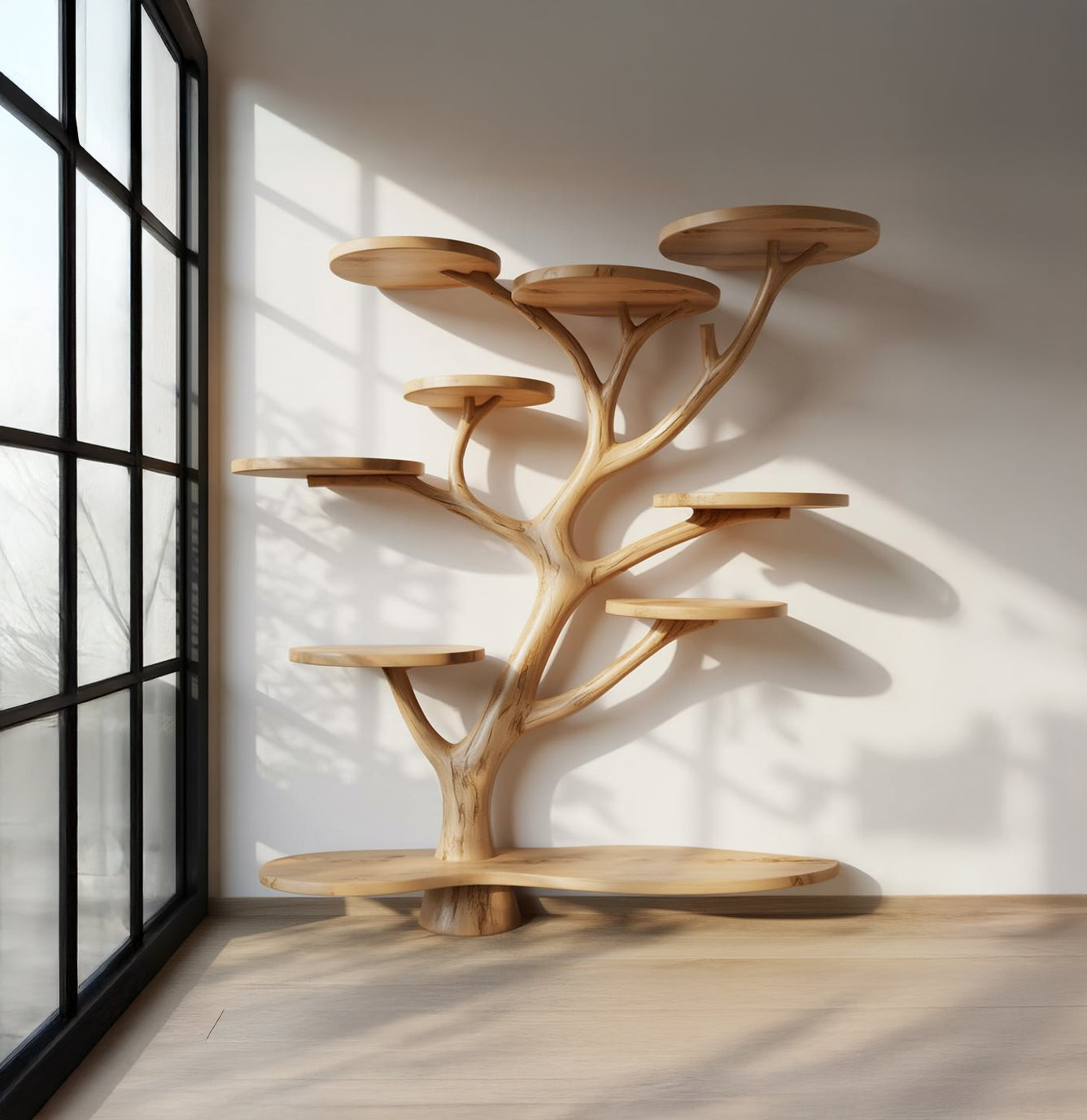 Rustic Cat Tree Natural Wood Cat Furniture Handmade Gift Cat