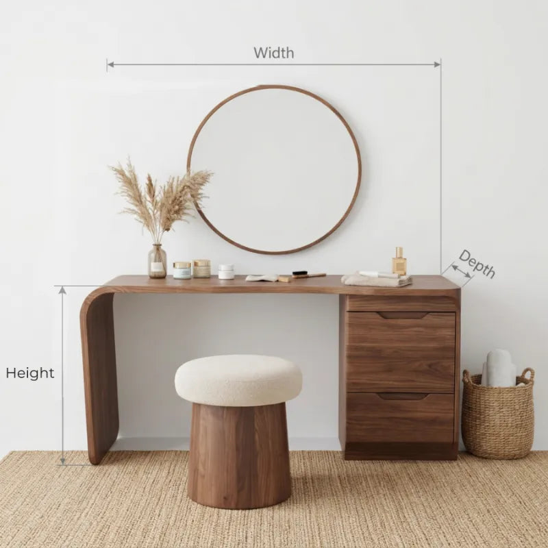 Modern Vanity Table For Bedroom Makeup