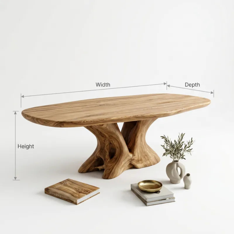 Rustic Dining Table For Inviting Kitchen Setup