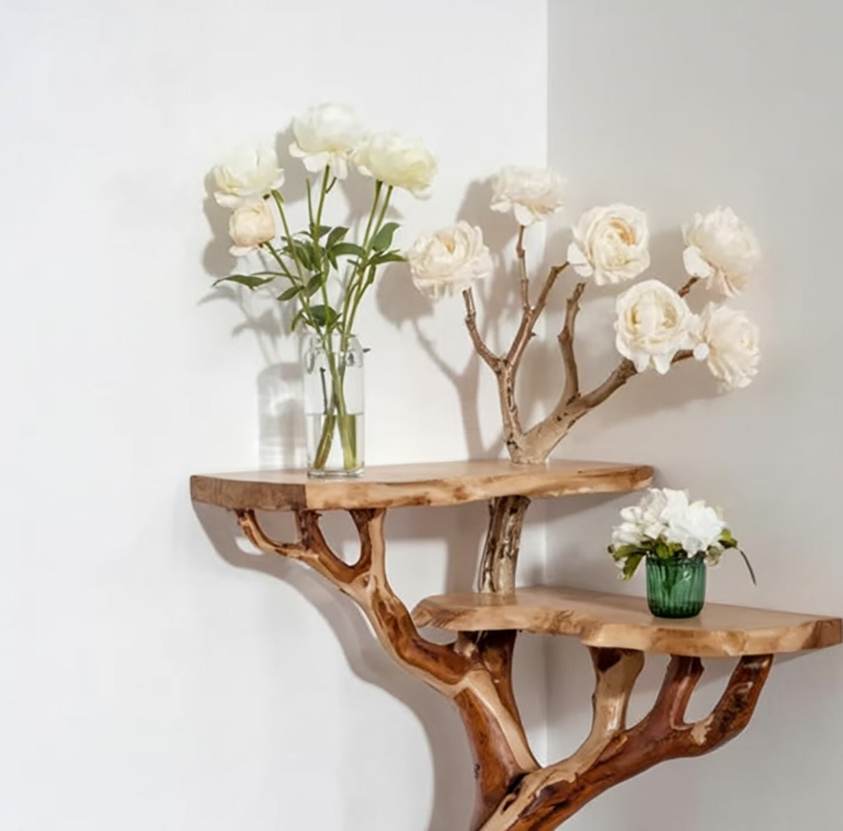 Handcrafted Console Table – Rustic Charm Meets Modern Functionality